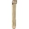 Ekena Millwork Traditional Arts and Crafts Rough Sawn Bracket w/ Offset Brace, Douglas Fir, 6"W x 42"D x 42"H BKT0604X42X42TRA03RDF - alternate 2